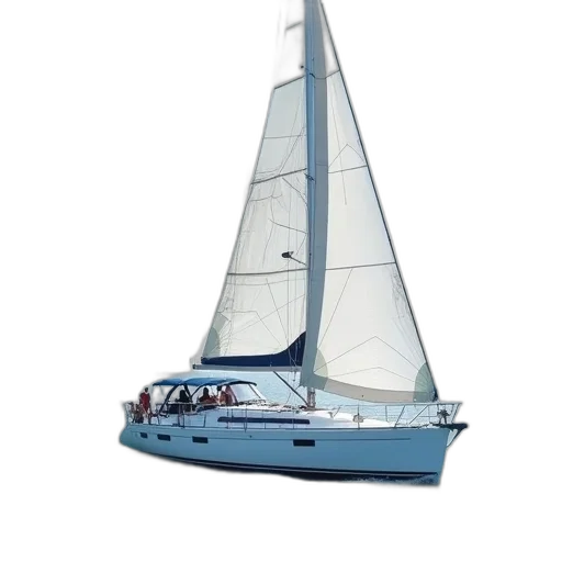 3d render, photorealistic, blue, white transparent PNG cut-out