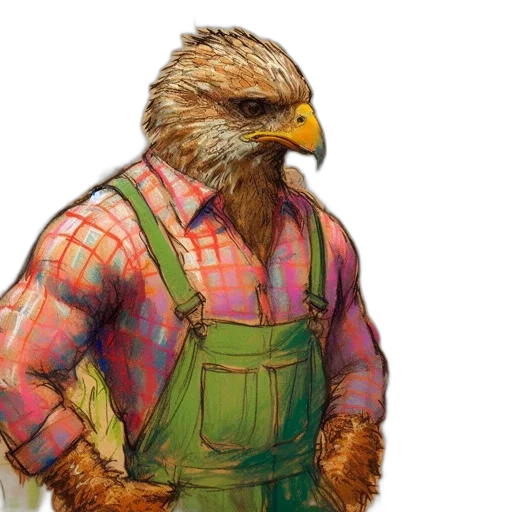 animal, jacket, creature, concept art transparent PNG cut-out