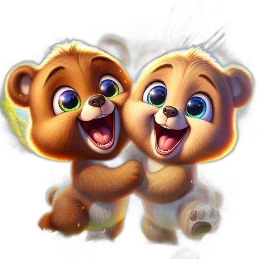 photorealistic, 3d render, concept art, cartoon transparent PNG cut-out