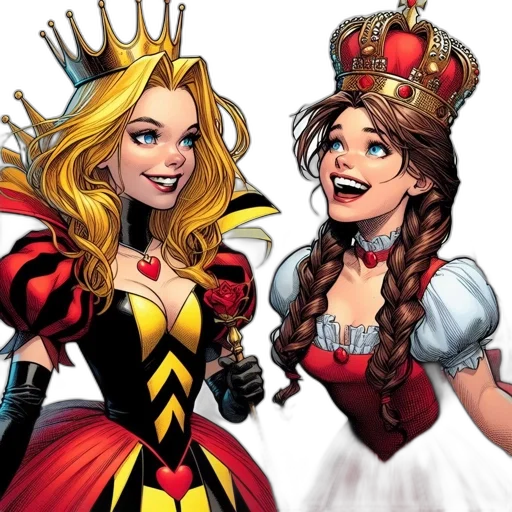 crown, comic book art, concept art, cartoon transparent PNG cut-out
