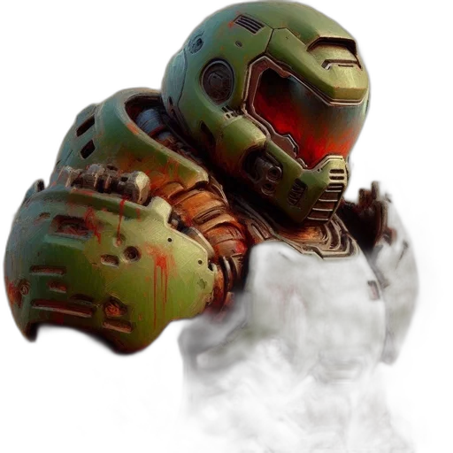 robot, mask, weapon, face transparent PNG cut-out