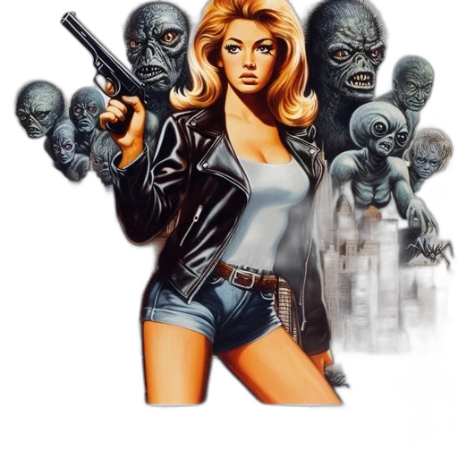 comic book art, concept art, photorealistic, pixel art transparent PNG cut-out