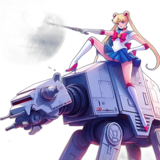 weapon, robot, concept art, anime transparent PNG cut-out