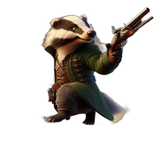 staff, animal, weapon, jacket transparent PNG cut-out