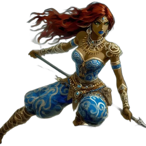 sword, fantasy art, concept art, comic book art transparent PNG cut-out