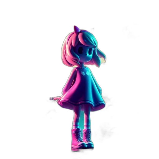 dress, robot, staff, mask transparent PNG cut-out