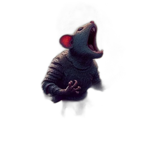 creature, animal, dragon, hat transparent PNG cut-out