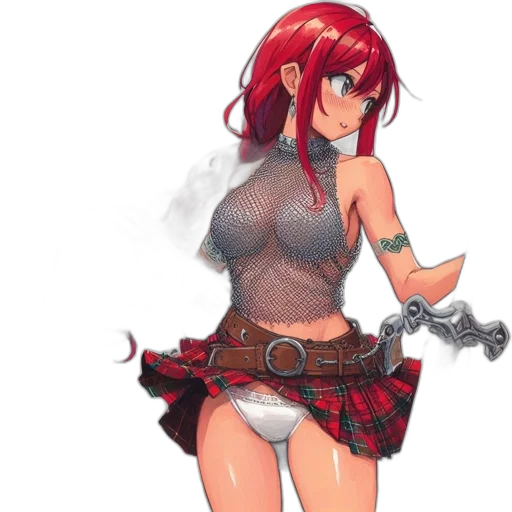 dress, sword, weapon, staff transparent PNG cut-out