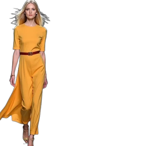 dress, golden, earth tones, colorful transparent PNG cut-out