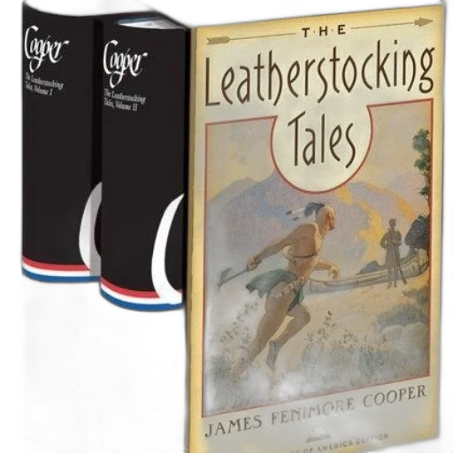leatherstocking, tales, james, fenimore transparent PNG cut-out