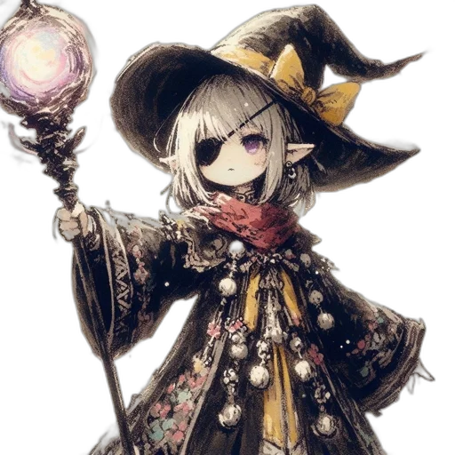 staff, mask, hat, weapon transparent PNG cut-out