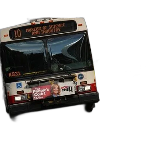 bus, advertisement, people, court transparent PNG cut-out