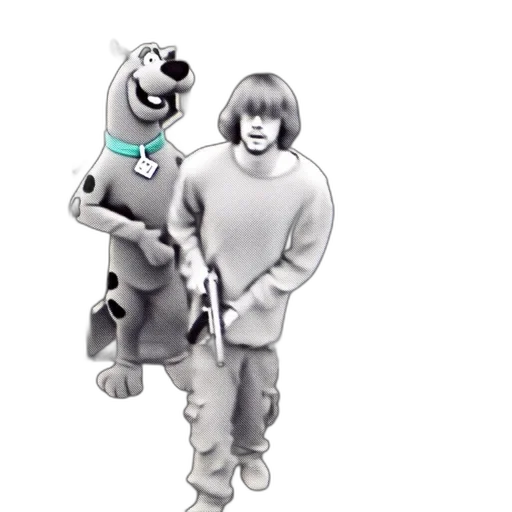 animal, robot, staff, jacket transparent PNG cut-out