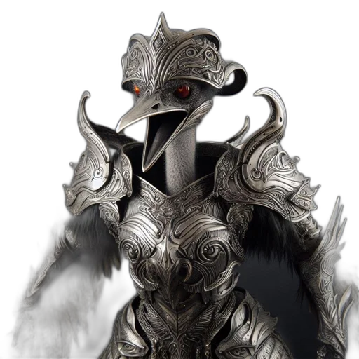 mask, dragon, creature, staff transparent PNG cut-out