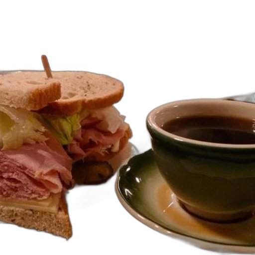food, photorealistic, 3d render, sandwich transparent PNG cut-out