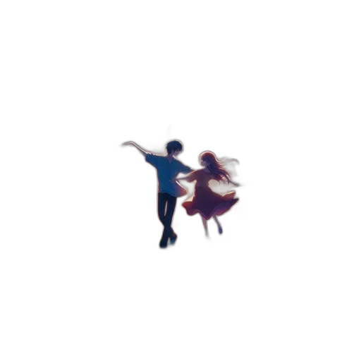 umbrella, pixel art, anime, 3d render transparent PNG cut-out