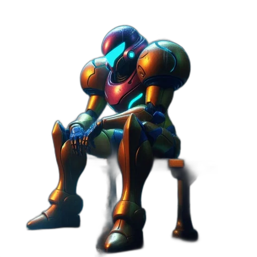robot, weapon, furniture, creature transparent PNG cut-out