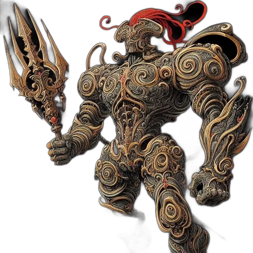 weapon, staff, robot, concept art transparent PNG cut-out