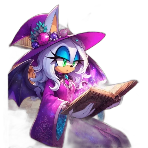 staff, dragon, hat, dress transparent PNG cut-out