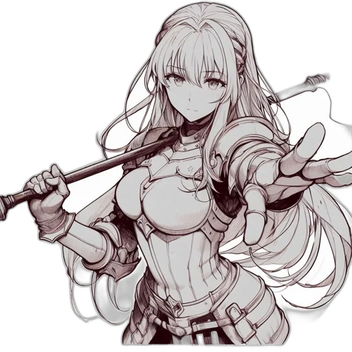 sword, weapon, staff, dragon transparent PNG cut-out