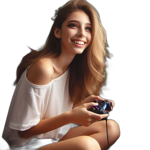 dress, jewelry, face, hair transparent PNG cut-out