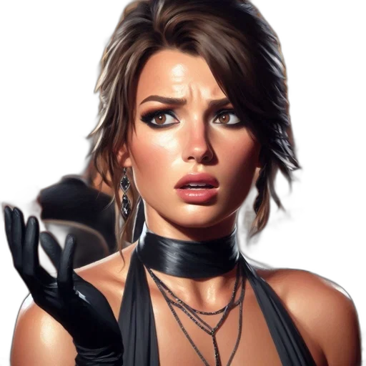 face, staff, jewelry, robot transparent PNG cut-out