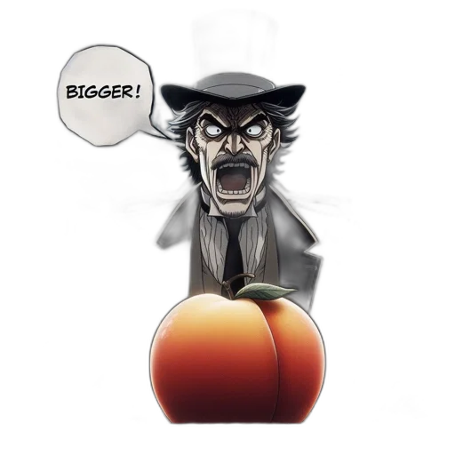 cartoon, comic book art, concept art, man transparent PNG cut-out
