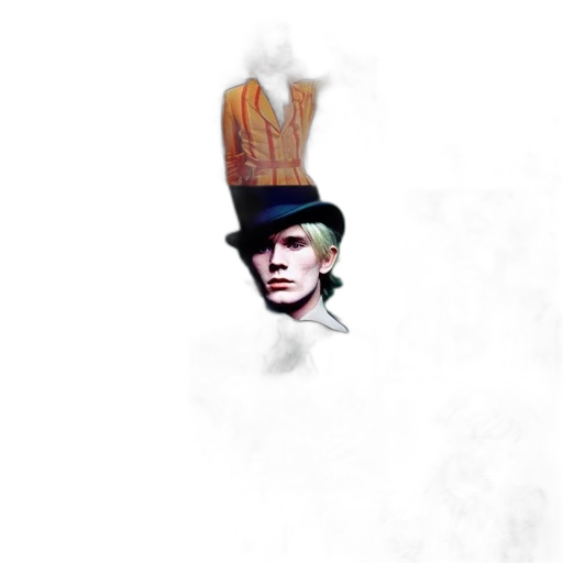 hat, staff, crown, face transparent PNG cut-out