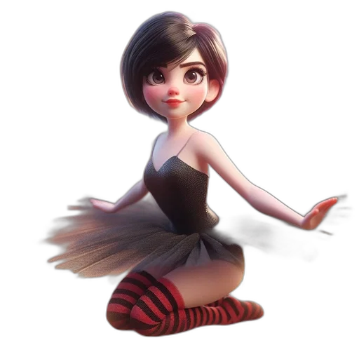 dress, creature, staff, concept art transparent PNG cut-out