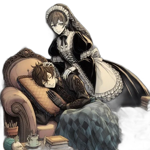 crown, furniture, dress, concept art transparent PNG cut-out