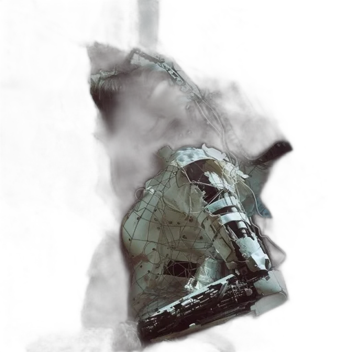 mask, robot, weapon, dragon transparent PNG cut-out