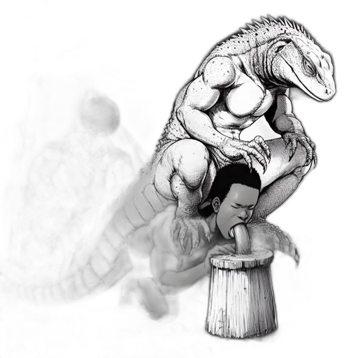 dragon, creature, animal, concept art transparent PNG cut-out