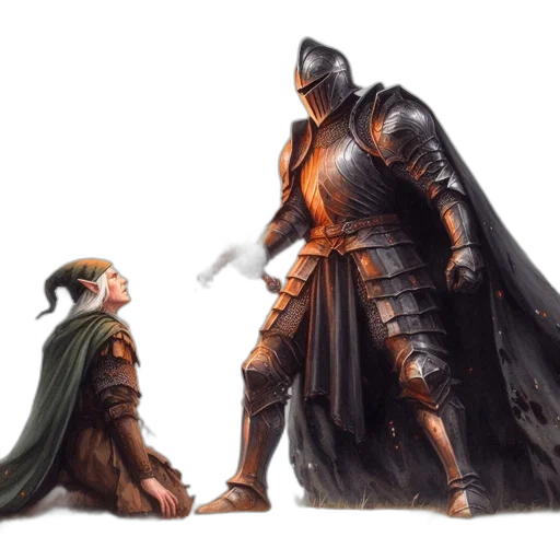 sword, concept art, fantasy art, comic book art transparent PNG cut-out