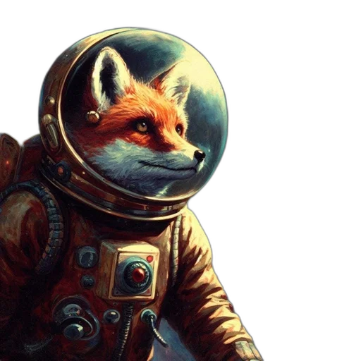 jacket, animal, concept art, fantasy art transparent PNG cut-out