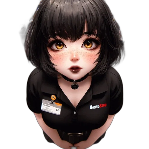 staff, face, robot, dress transparent PNG cut-out