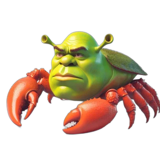 creature, animal, crown, face transparent PNG cut-out
