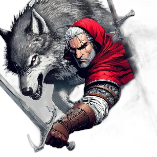 sword, animal, weapon, fantasy art transparent PNG cut-out