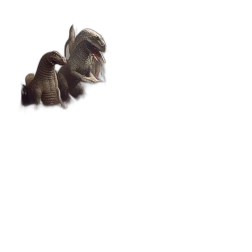 dragon, animal, creature, staff transparent PNG cut-out