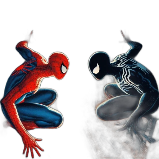 concept art, comic book art, fantasy art, 3d render transparent PNG cut-out