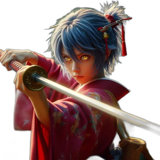 sword, weapon, staff, fantasy art transparent PNG cut-out