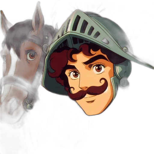 face, hat, animal, concept art transparent PNG cut-out