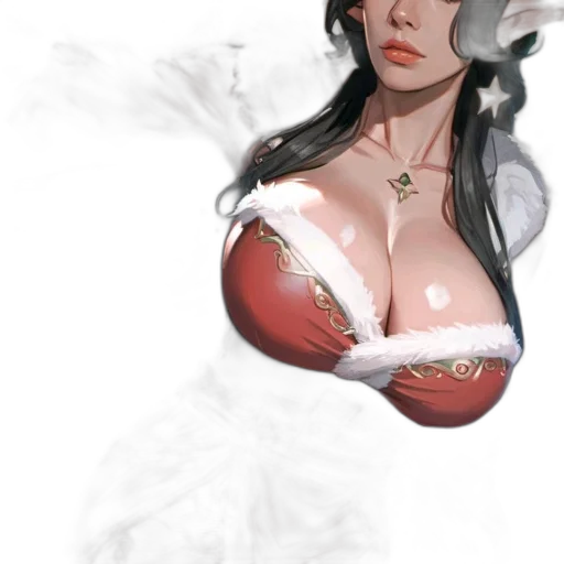 dress, jewelry, fantasy art, concept art transparent PNG cut-out