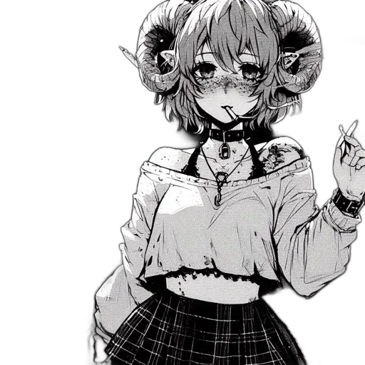 staff, dress, creature, mask transparent PNG cut-out