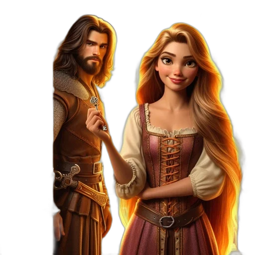 fantasy art, concept art, 3d render, comic book art transparent PNG cut-out