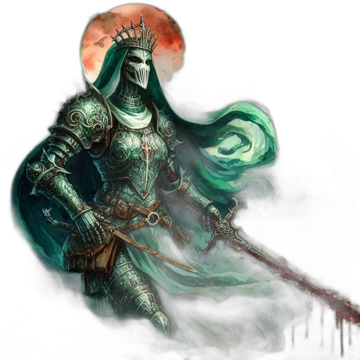 sword, staff, weapon, fantasy art transparent PNG cut-out