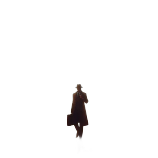hat, jacket, robot, umbrella transparent PNG cut-out