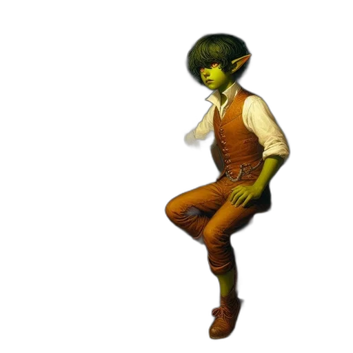staff, creature, mask, jacket transparent PNG cut-out