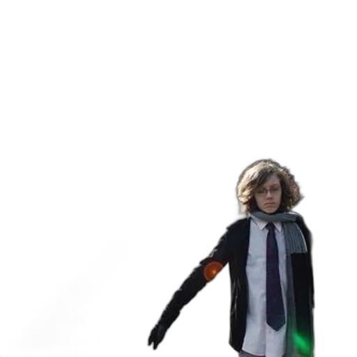 jacket, staff, creature, umbrella transparent PNG cut-out