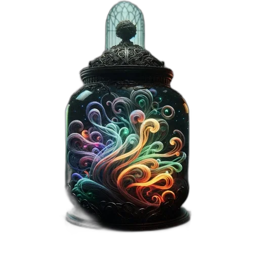 bottle, jewelry, dress, crown transparent PNG cut-out
