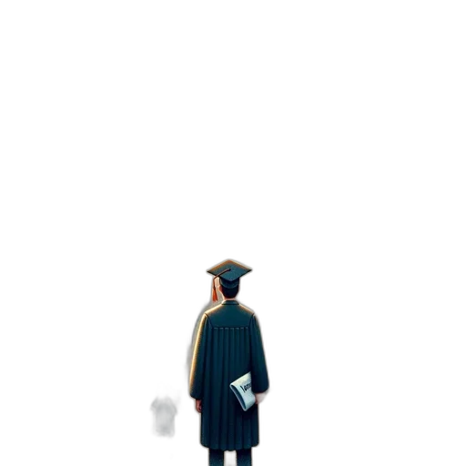 hat, jacket, umbrella, staff transparent PNG cut-out